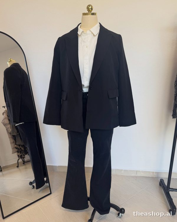 Blazer i zi oversize