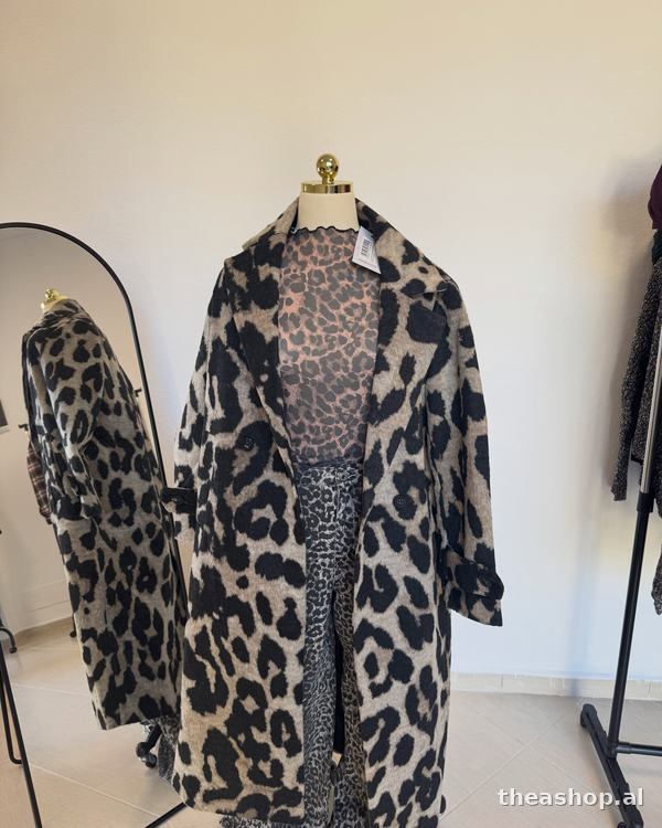 Pallto leopard oversize
