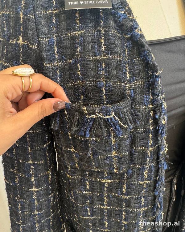 Pallto tweed me thekë — foto 2