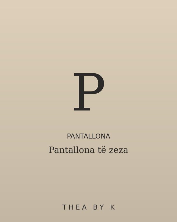 Pantallona të zeza
