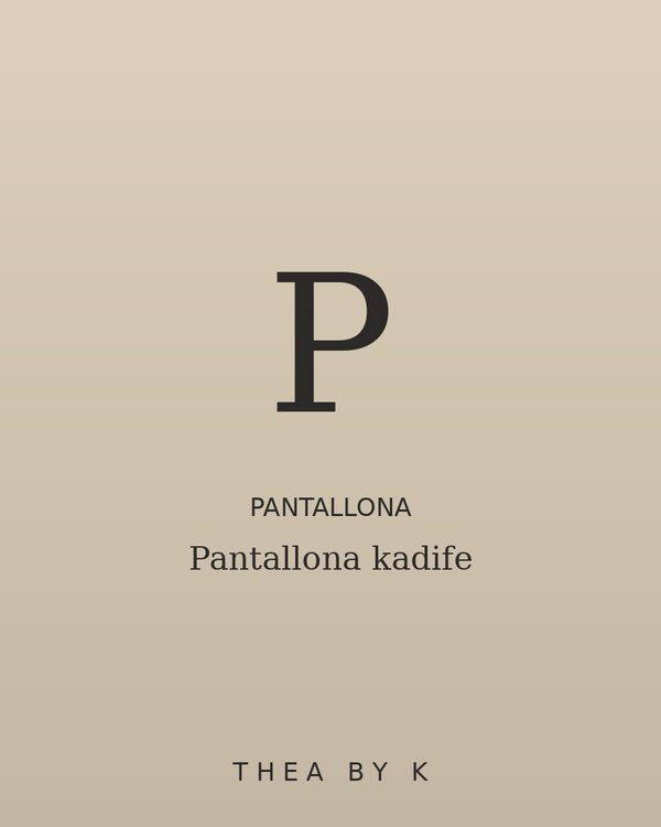 Pantallona kadife